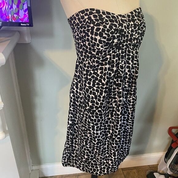 WHBM Strapless Dress Sz 4 - Picture 1 of 5